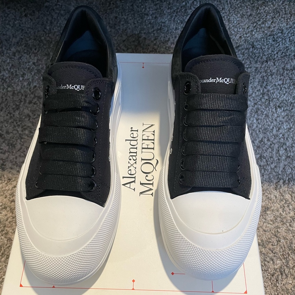 Alexander McQueen sneakers, BRAND NEW NEVER WORN! Original box.